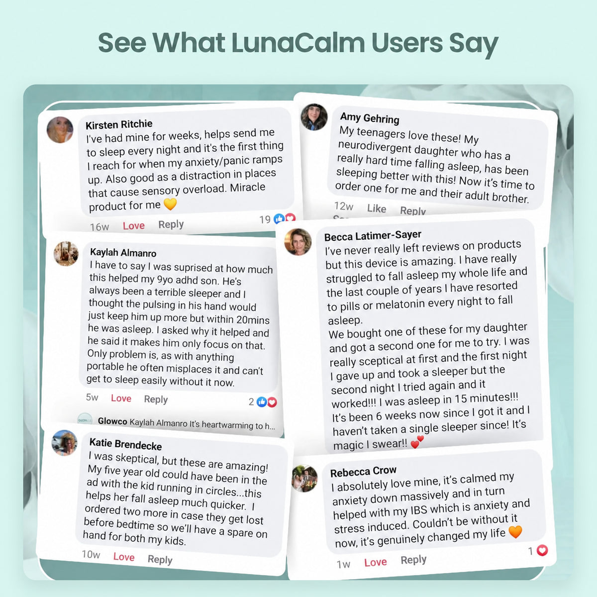 What LunaCalm users say